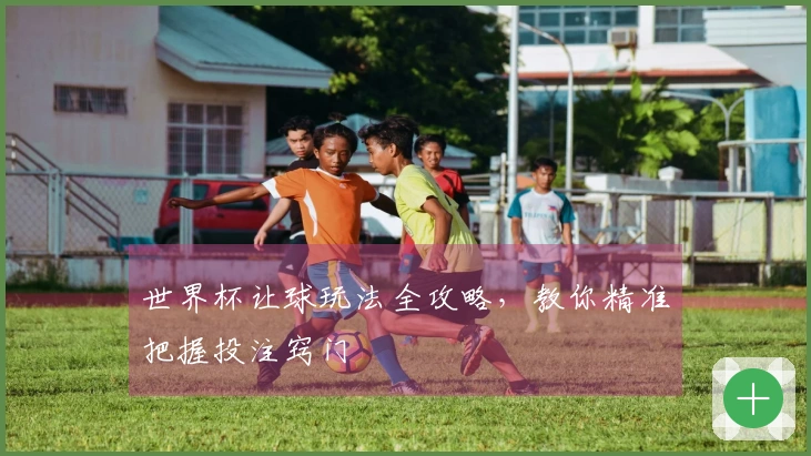 世界杯让球玩法全攻略，教你精准把握投注窍门