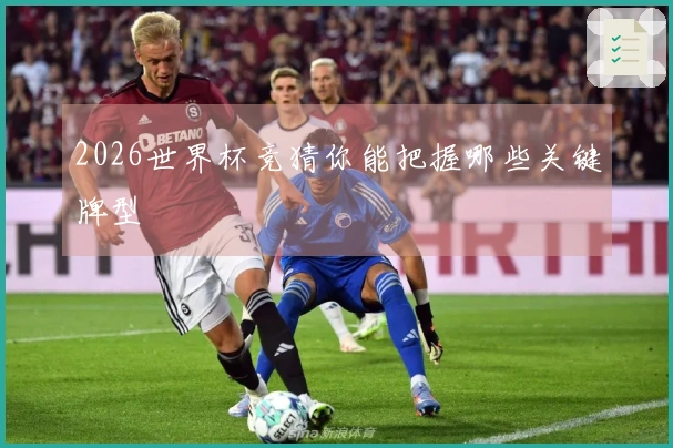 2026世界杯竞猜你能把握哪些关键牌型