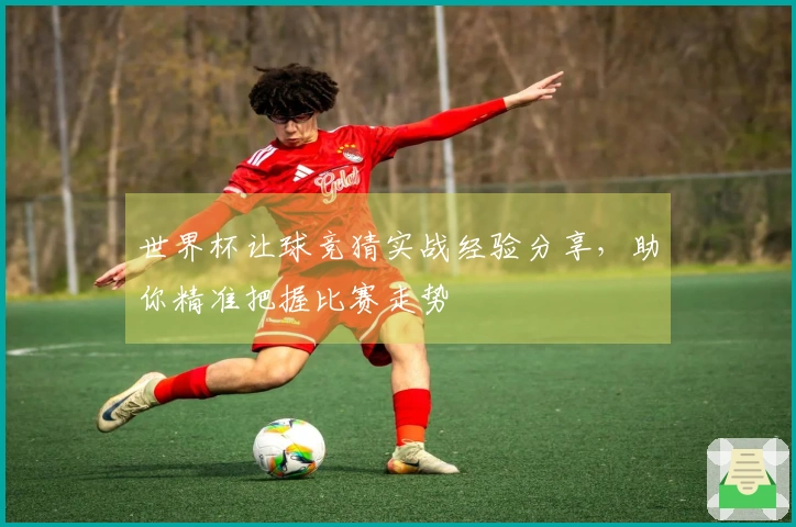 世界杯让球竞猜实战经验分享，助你精准把握比赛走势