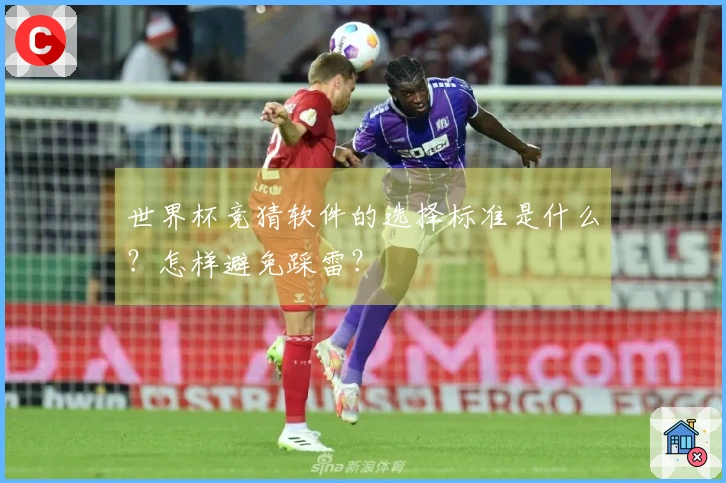 世界杯竞猜软件的选择标准是什么？怎样避免踩雷？